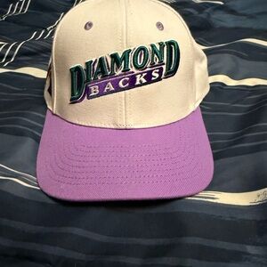 Mitchell & Ness Purple and Cream Diamondbacks Hat. No tags but never worn.